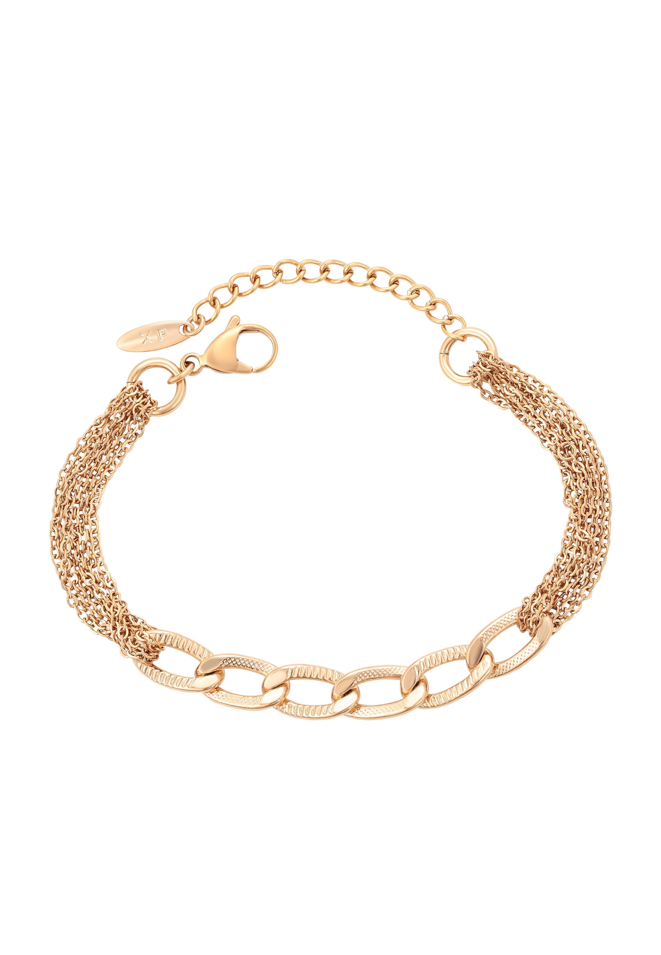 Bracelet faina en or : devant