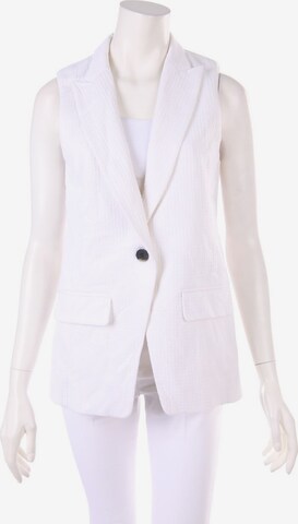 Club Monaco Vest in S in White: front