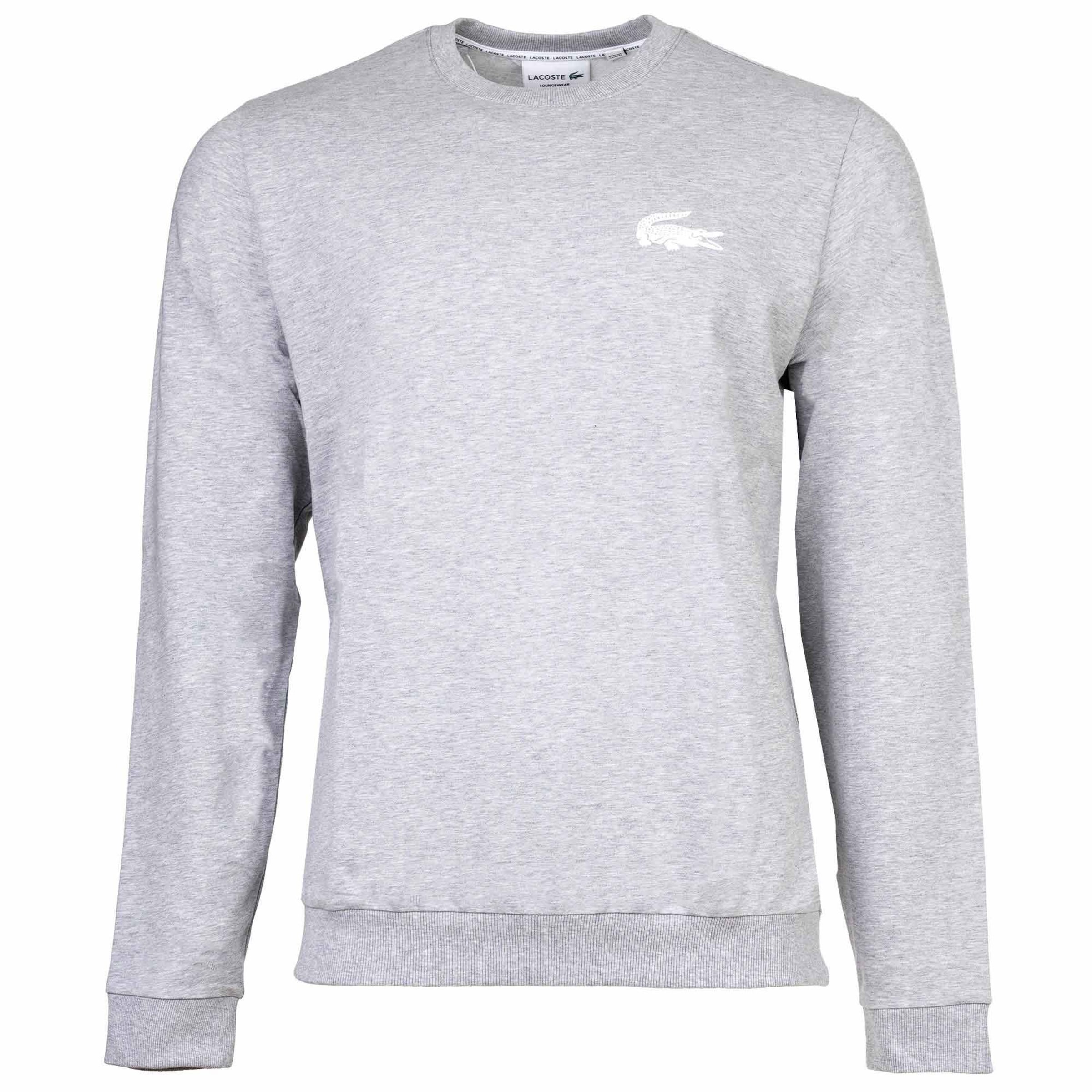 Felpa di LACOSTE in grigio: frontale
