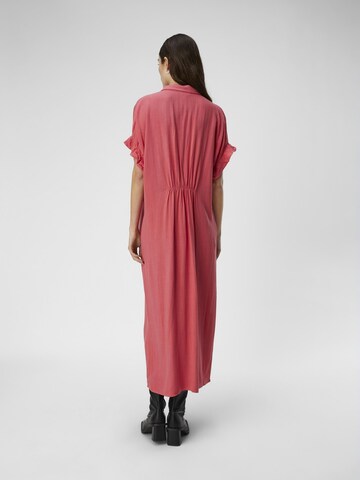 OBJECT Blusenkleid in Pink