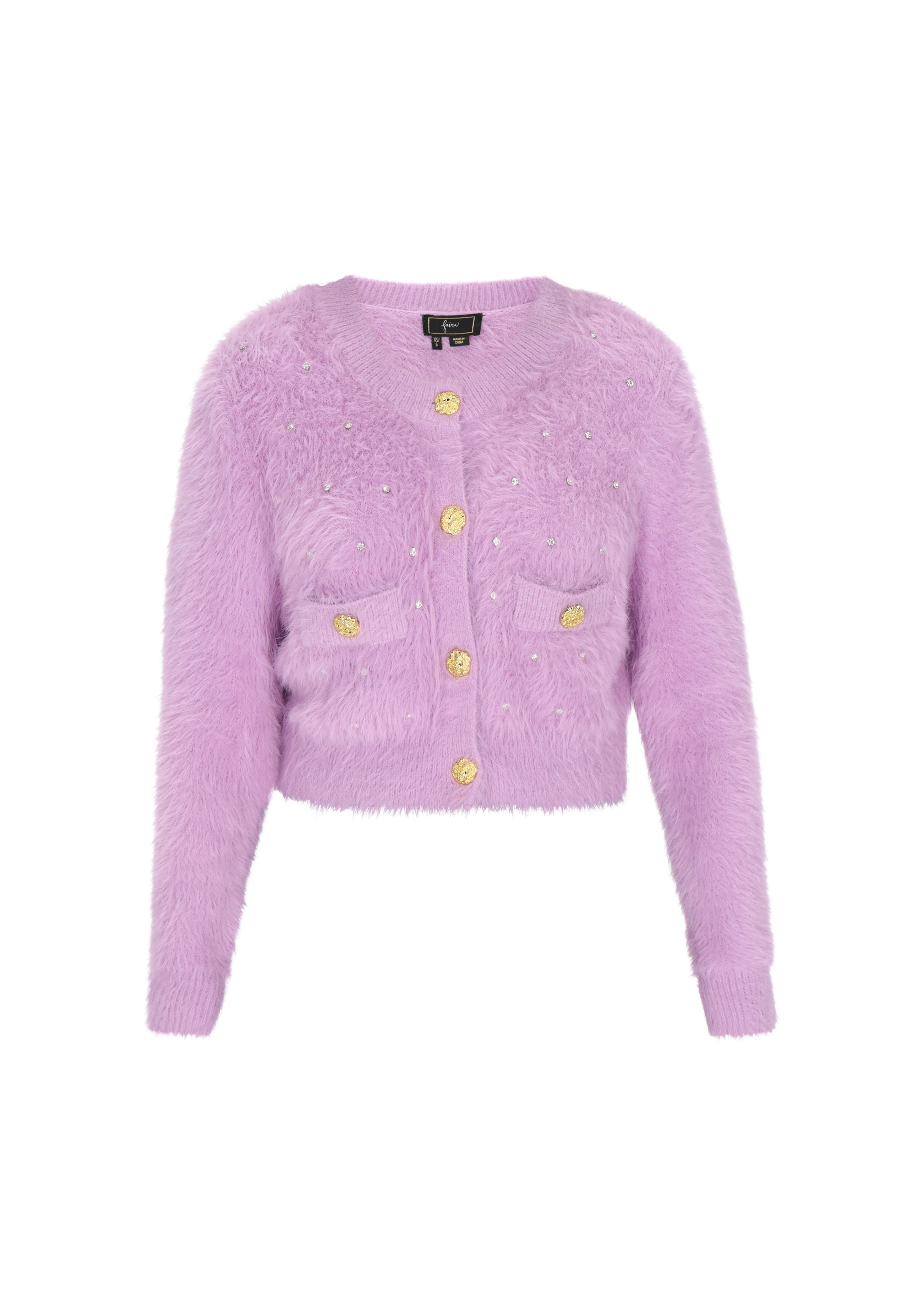 faina - Cárdigan 'Fashion Look' en lila: frente
