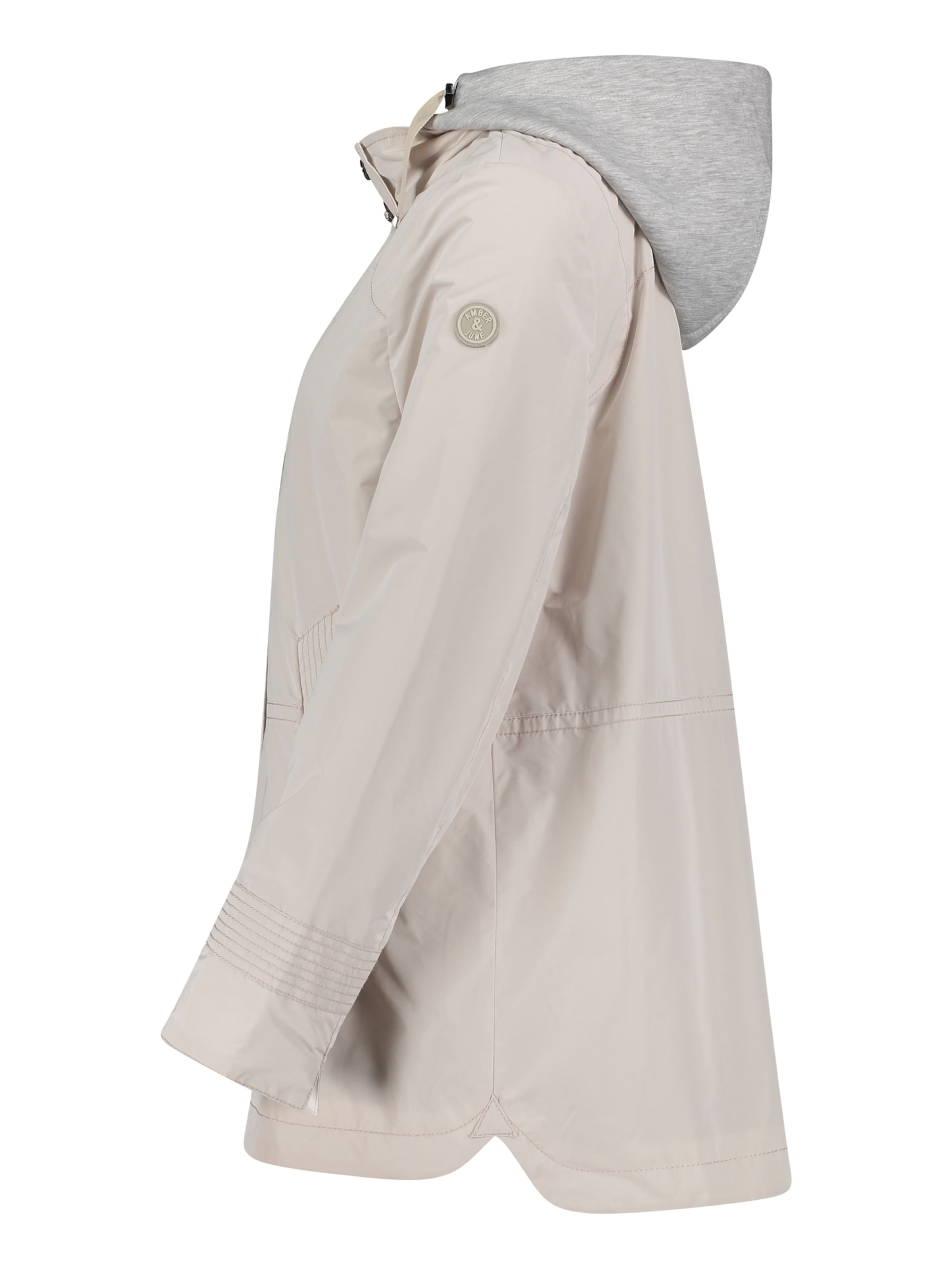 Amber & June Prechodná bunda - Sivá