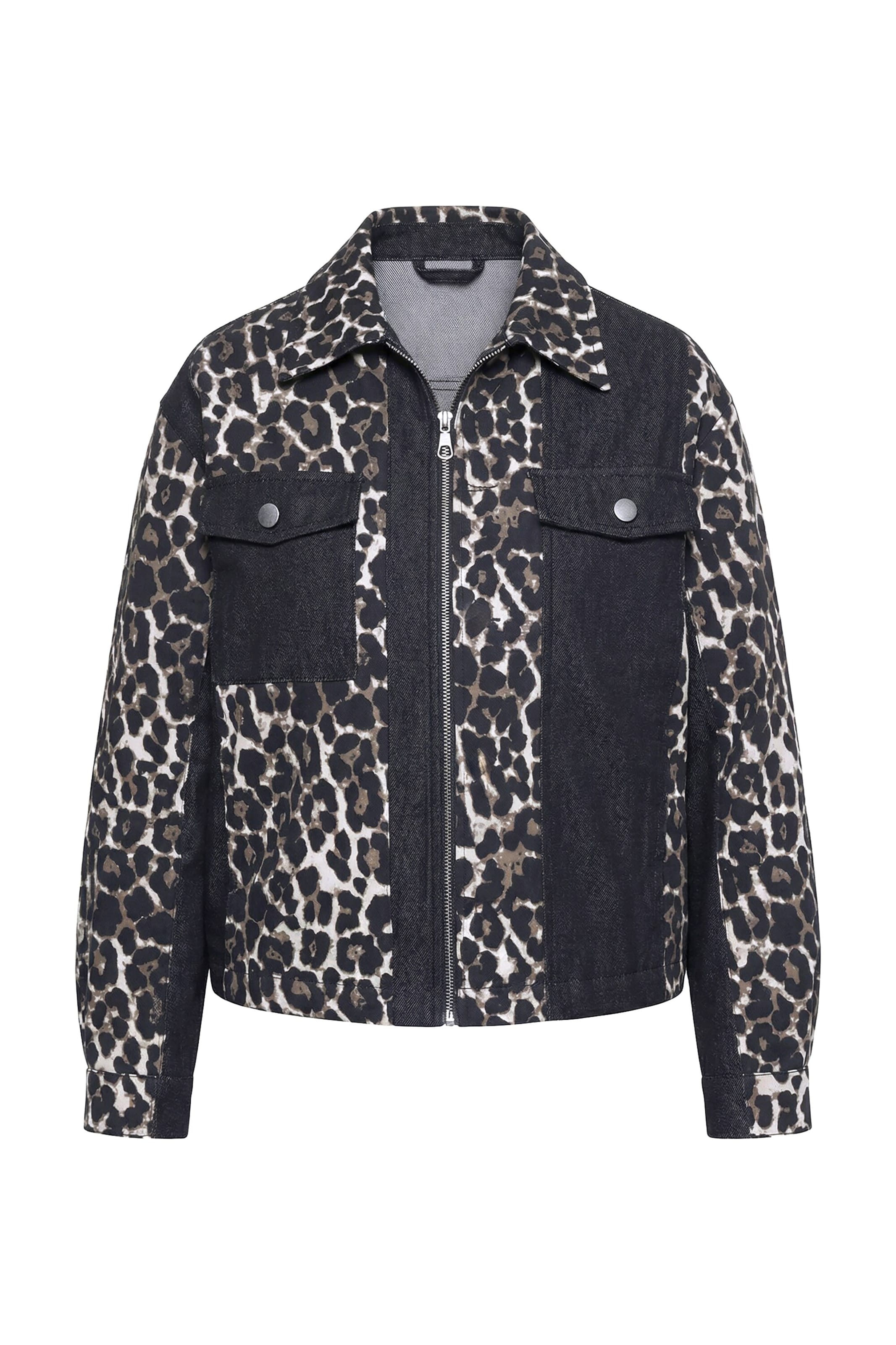 Angel of Style Tussenparka in Zwart: voorkant