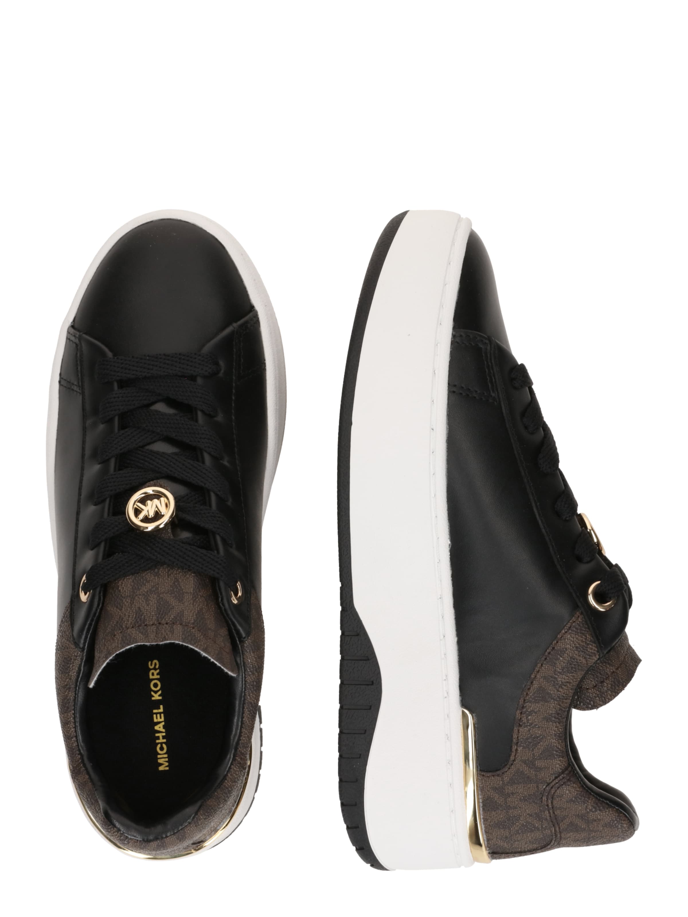 MICHAEL Michael Kors Σνίκερ χαμηλό 'DOTTIE' σε μαύρο