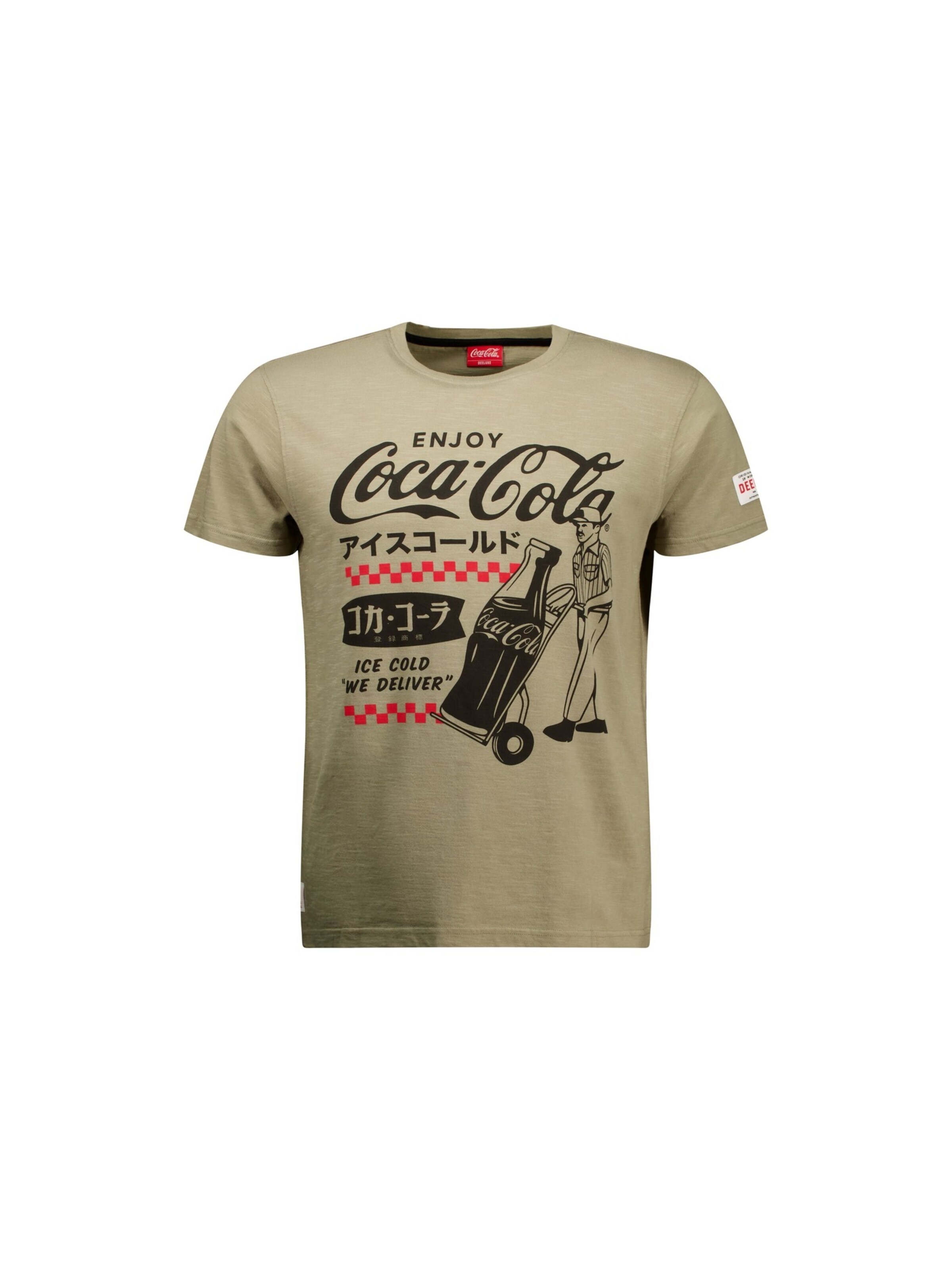 Deeluxe Shirt 'Deviler' in Green: front