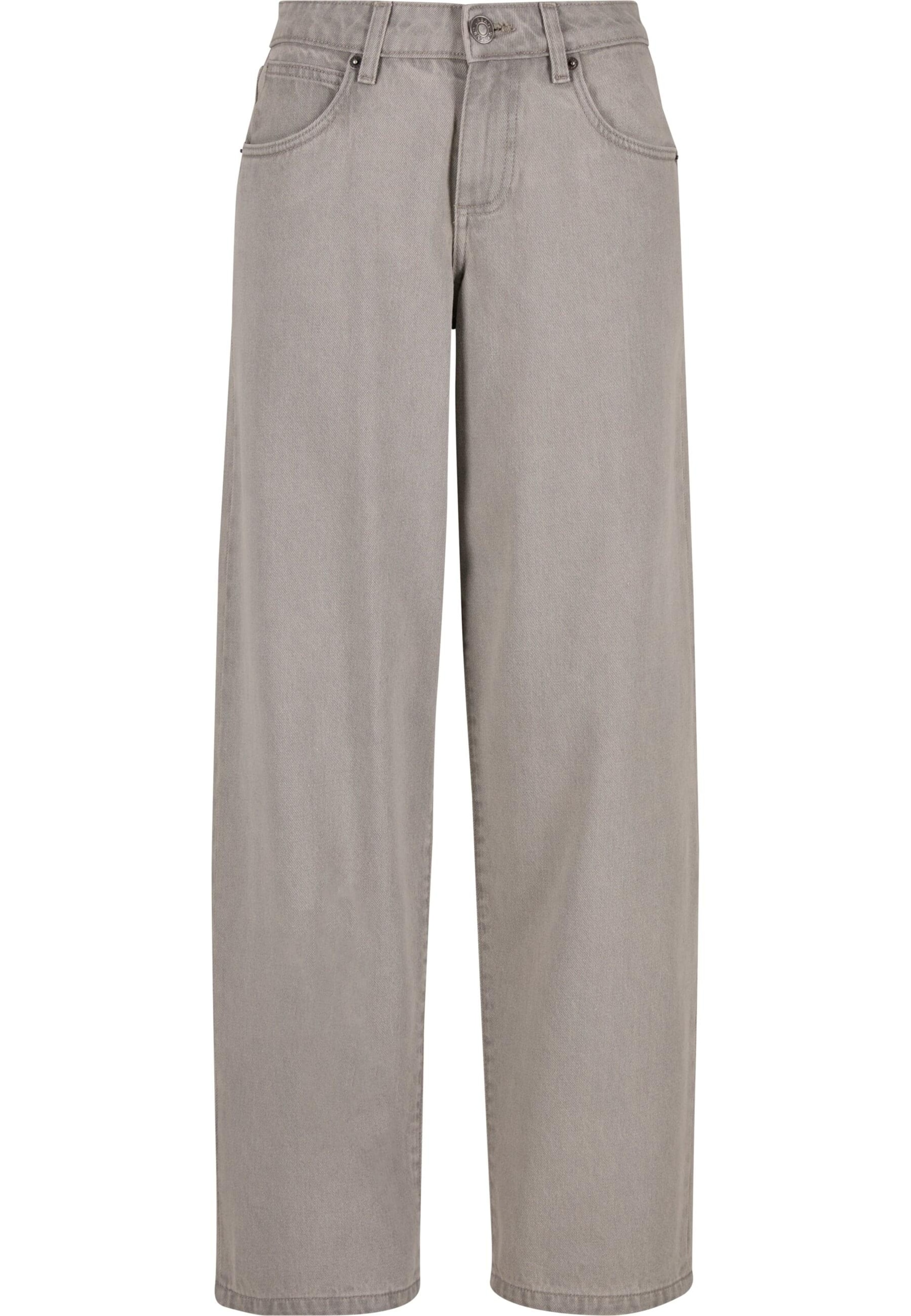 Urban Classics - Loosefit Vaquero '90´s' en gris: frente