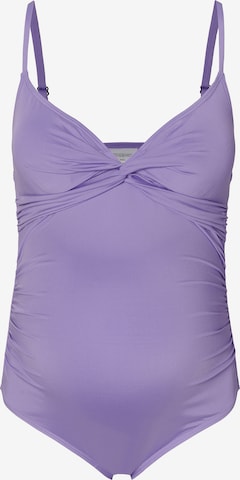 Noppies Badeanzug ' Santi ' in Lila: Vorderseite
