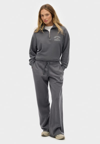 Superdry Pantalon en anthracite, Vue avec produit
