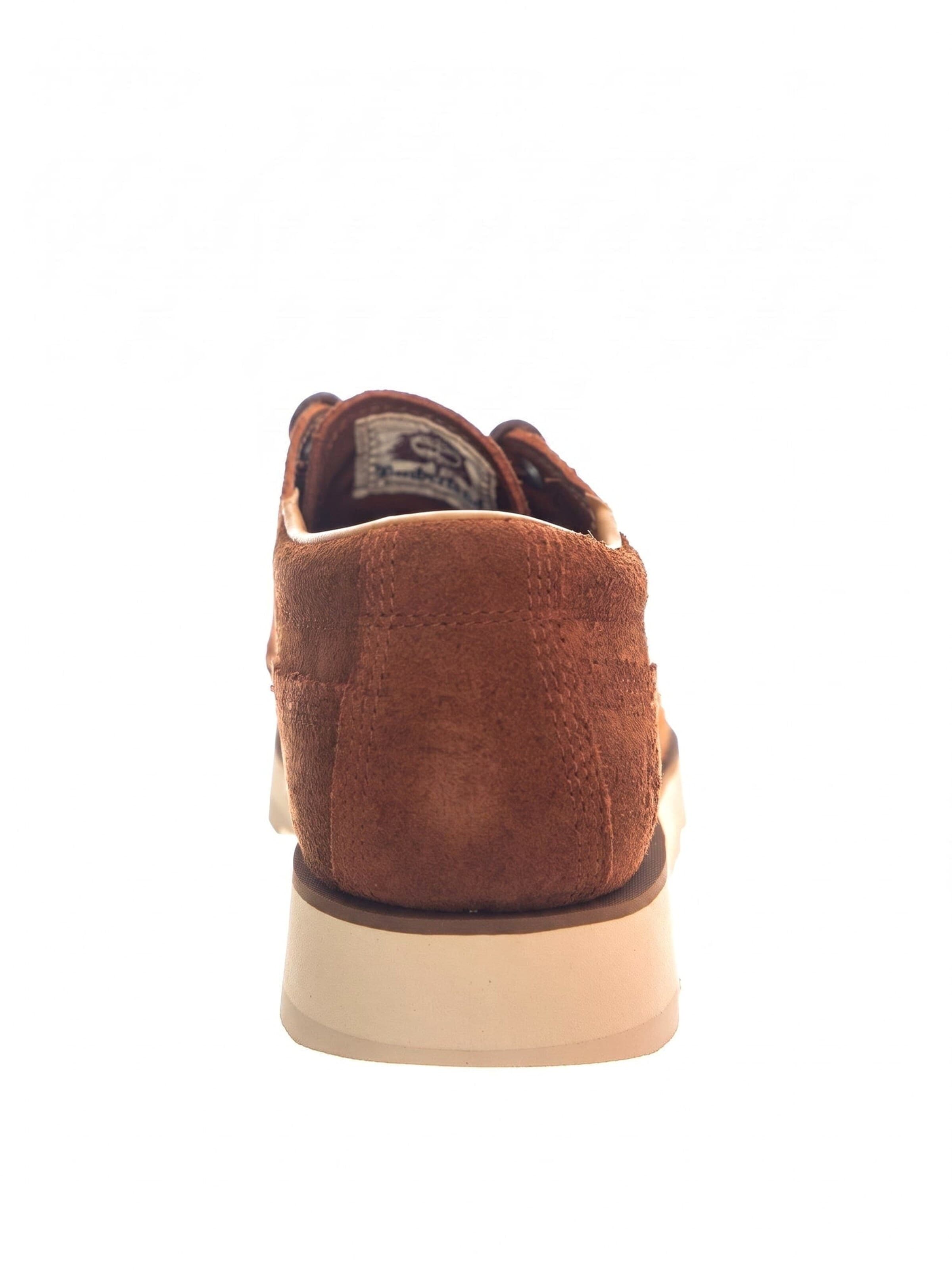 Mocassin 'BRIT Lace Up Shoe Rust Suede' TIMBERLAND en marron