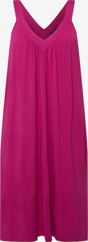 Robe Ulla Popken en rose : devant