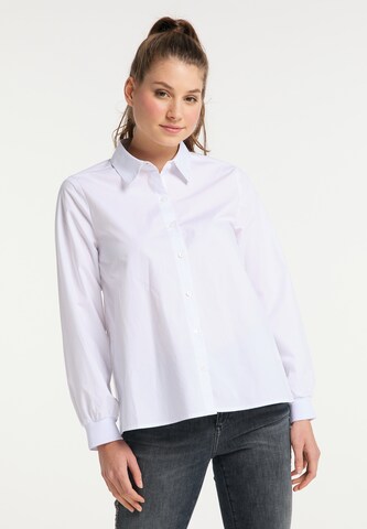 MYMO Blouse in Wit: voorkant