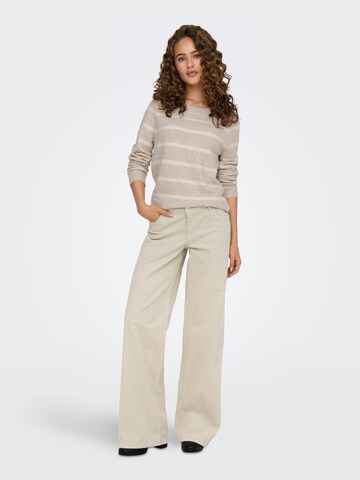 ONLY Wide leg Byxa 'ONLMadison-Lisy' i grå