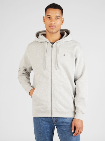 Volcom Sweat jacket in Grey: front