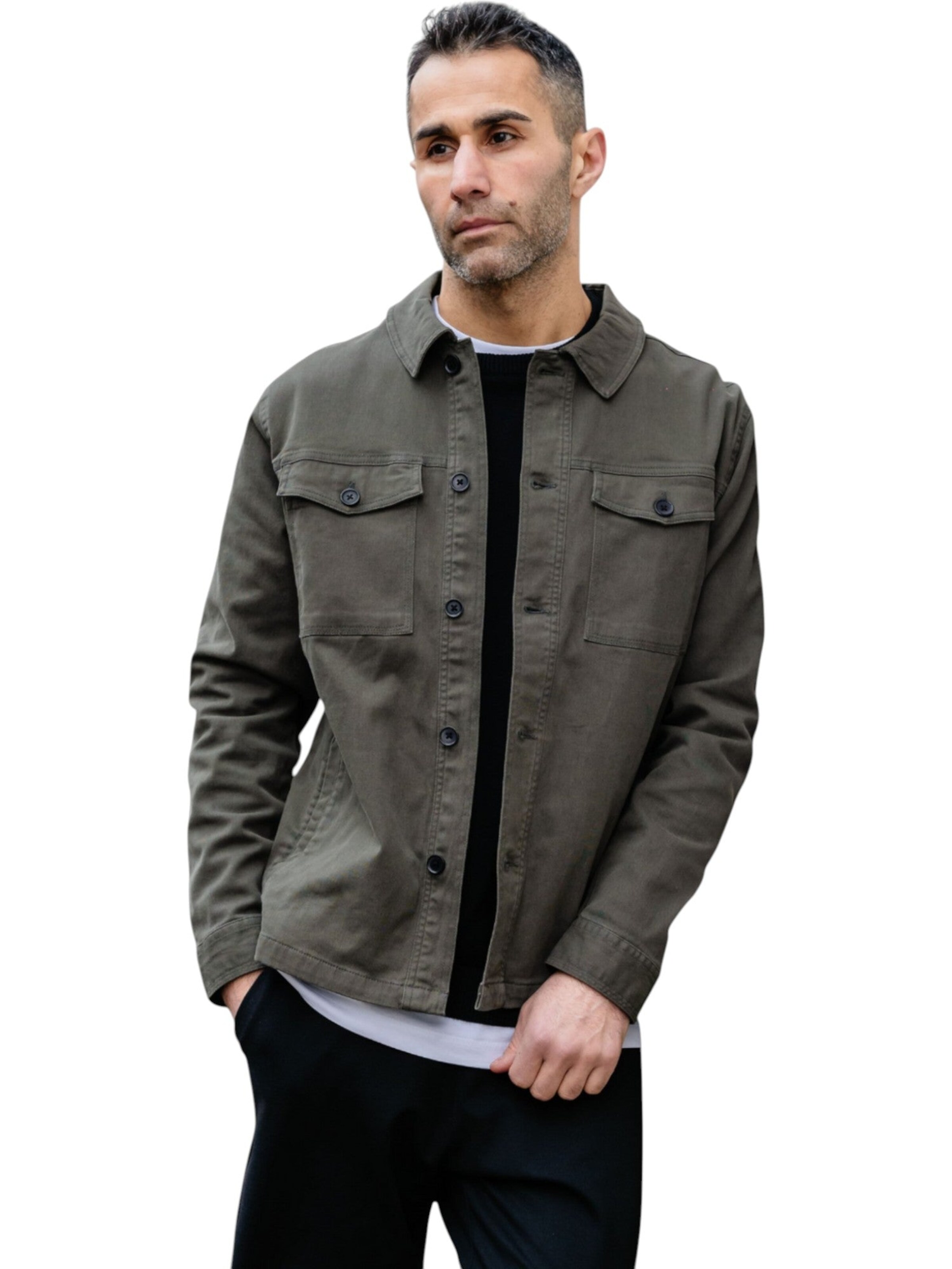 TEESHOPPEN Jacke in Grün