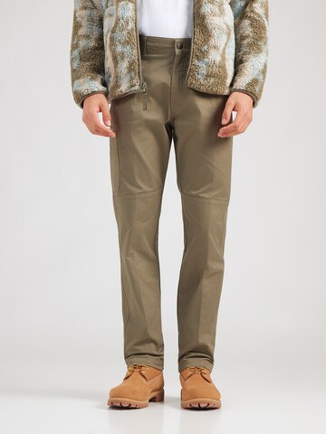 Regular Pantalon outdoor 'Pitchstone' COLUMBIA en vert : devant