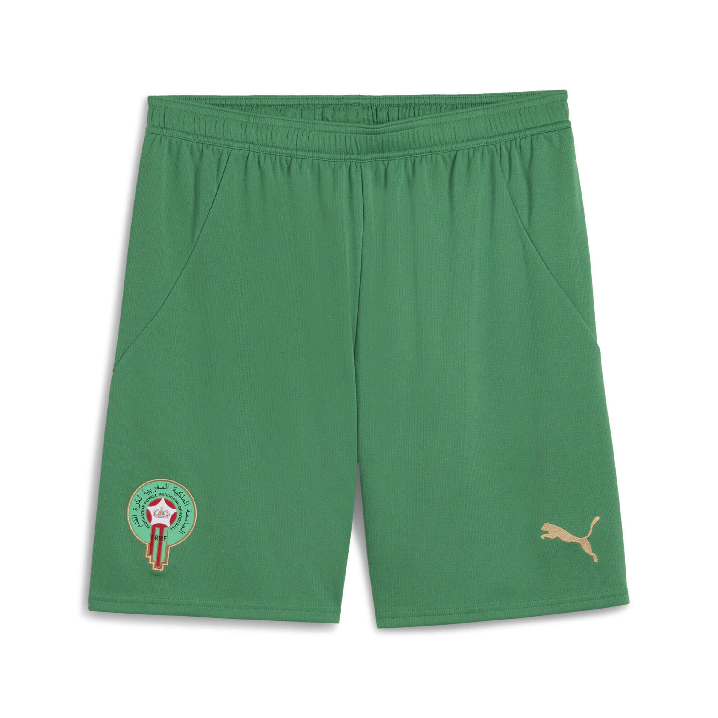 Pantalon de sport 'Marokko 2025' PUMA en vert : devant