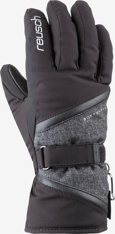 REUSCH Athletic Gloves 'Alexa' in Black: front