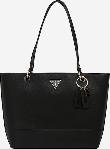 GUESS Nakupovalna torba 'Noelle' | črna barva: sprednja stran