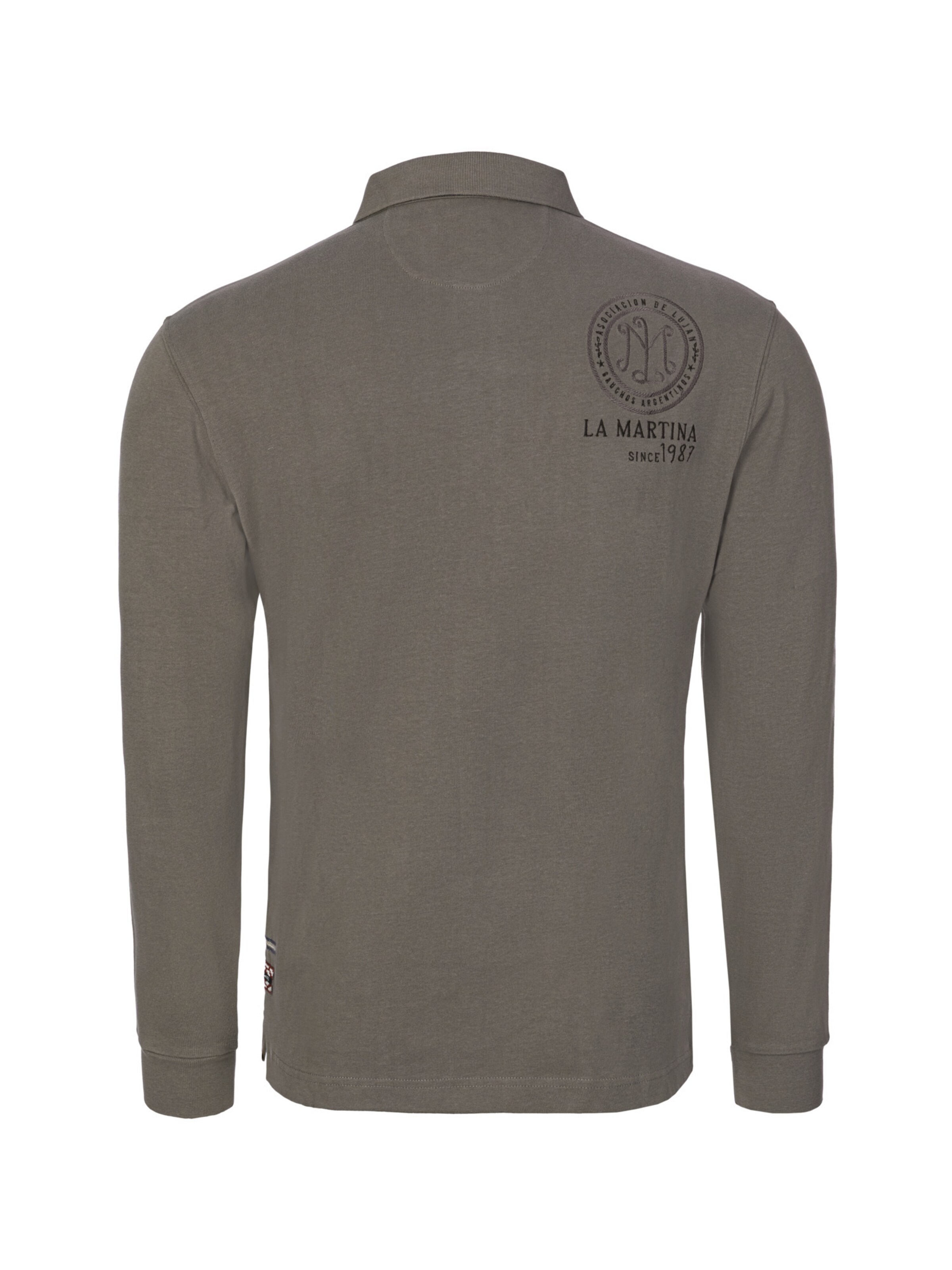 La Martina Shirt ' MBP304 ' in Beige