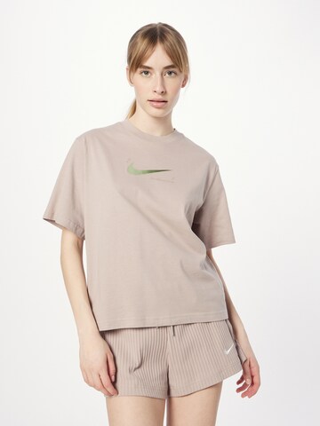 Nike Sportswear Shirt in Grey: front