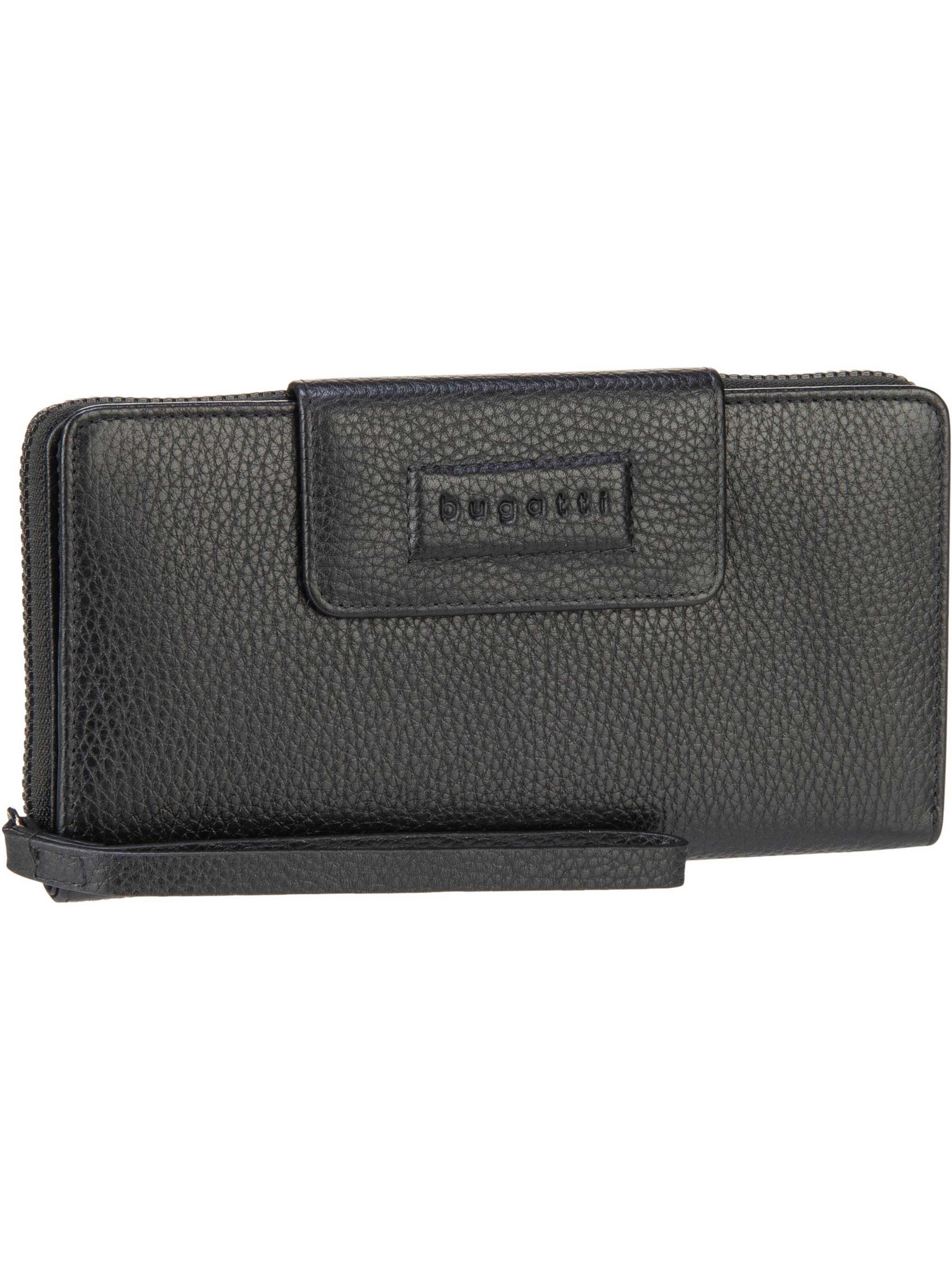 Porte-monnaies 'Elsa' bugatti en noir : devant