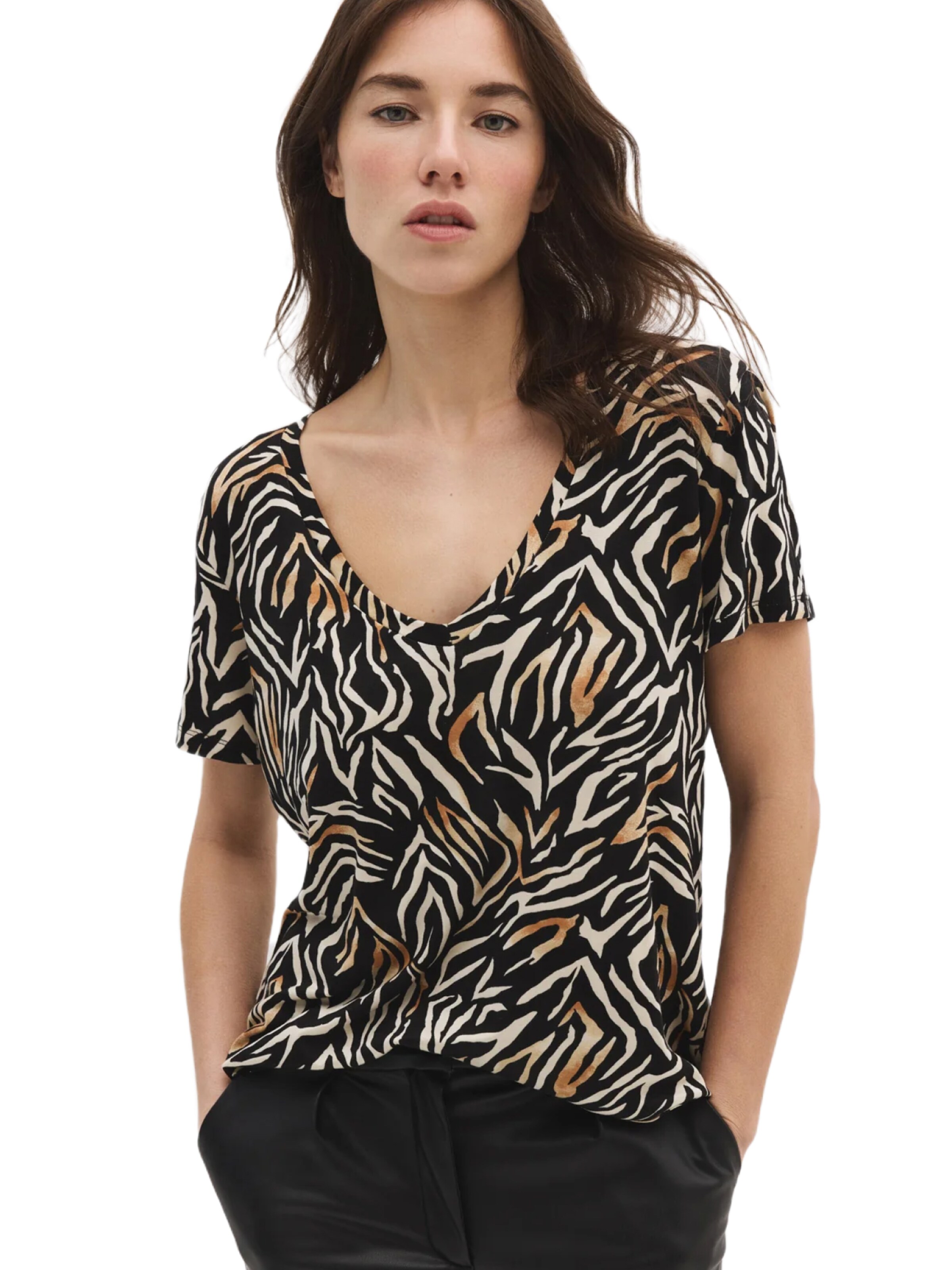 No Matter What T-Shirt in Schwarz: Vorderseite