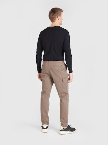 JACK & JONES Regular Cargo Pants 'OLLIE BOWIE' in Brown