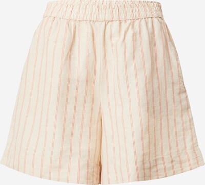 Pantaloni 'Conelly' MSCH COPENHAGEN di colore beige / rosso, Visualizzazione prodotti