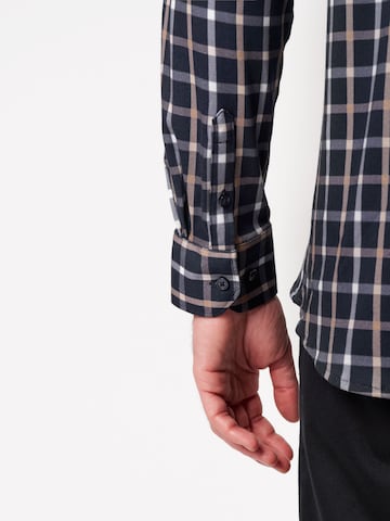 DESOTO Regular Fit Jerseyhemd, atumngsaktiv und bügelfrei in Beige