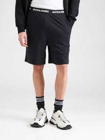JACK & JONES - regular Pantalón 'JACEVEREST' en negro: frente