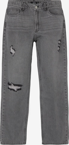 LMTD Regular Jeans 'GRIZZA' in Grijs: voorkant