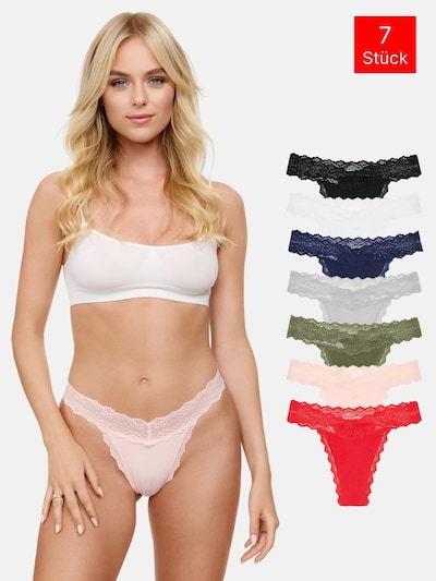 Tazzio String 'F914' in L in de kleur Gemengde kleuren, Productweergave