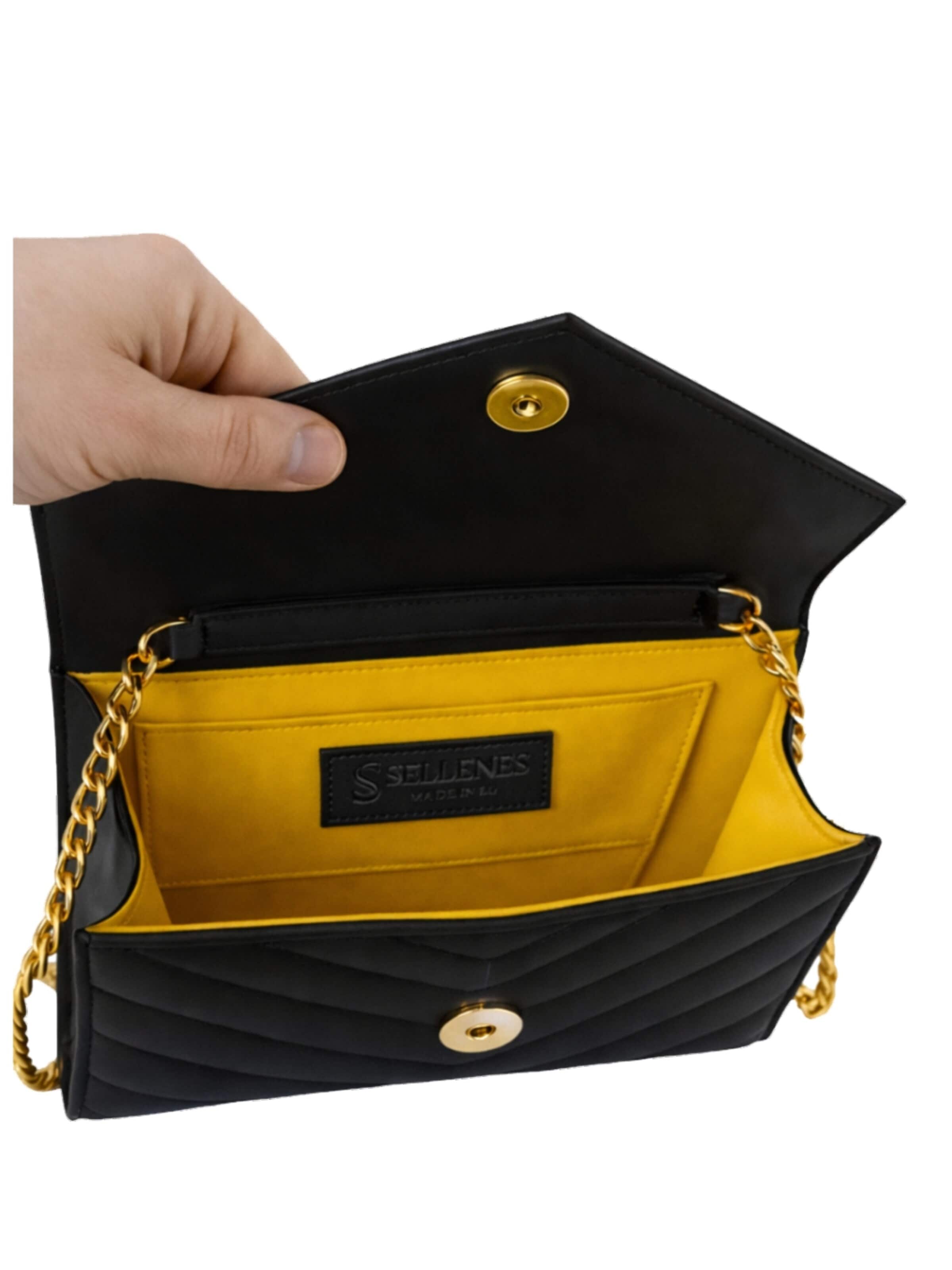 Sellenes - Bolso de noche en negro