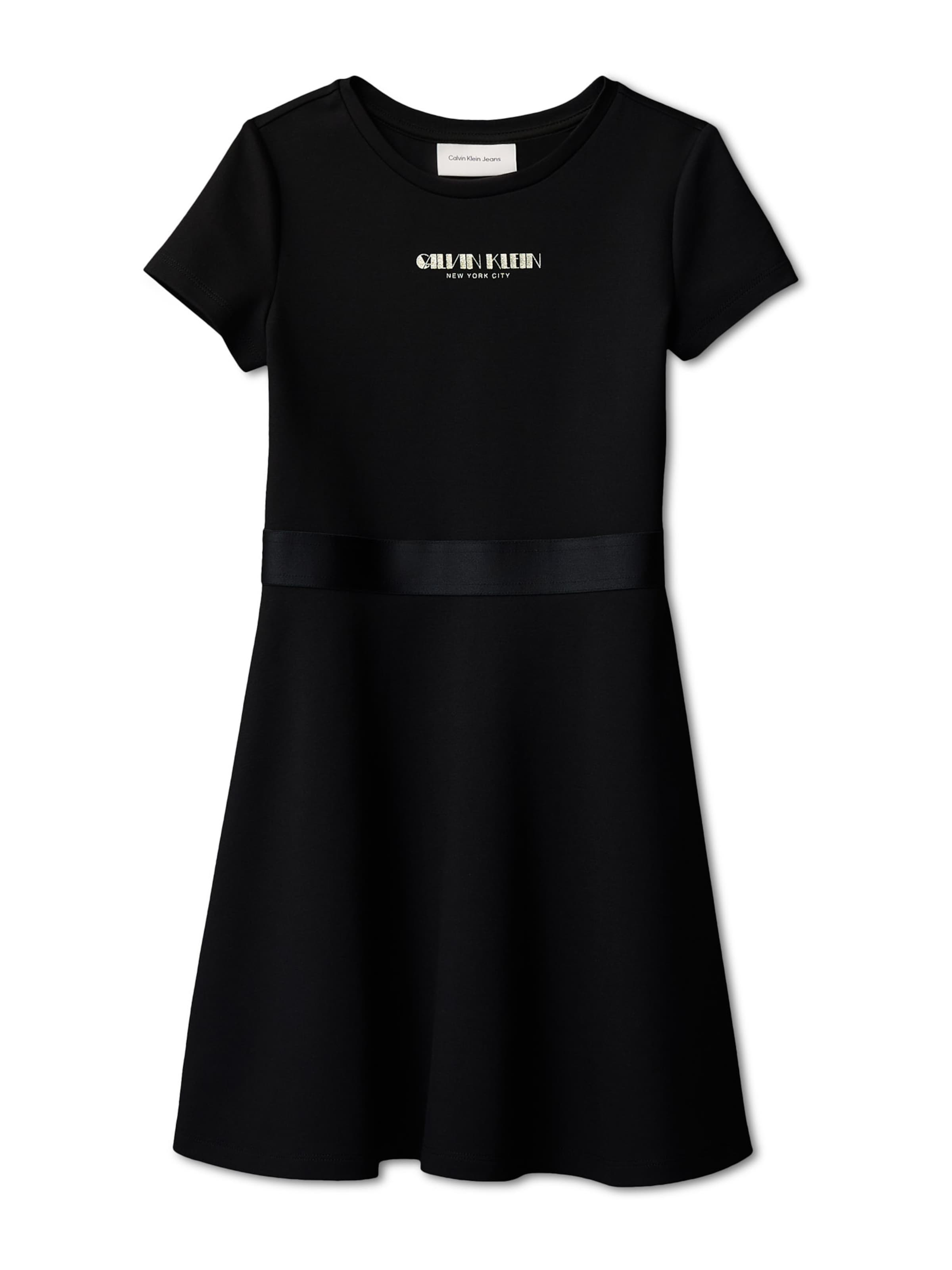 Calvin Klein Jeans Φόρεμα σε μαύρο: μπροστά
