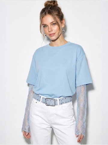 Bianco Lucci Särk 'T-Shirts', värv sinine