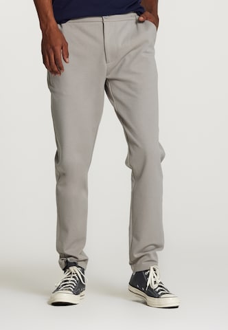 Regular Pantalon 'HUDSON' Shiwi en gris : devant
