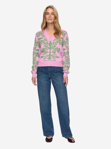 NÜMPH Trui 'NUSEIDA PULLOVER' in Roze