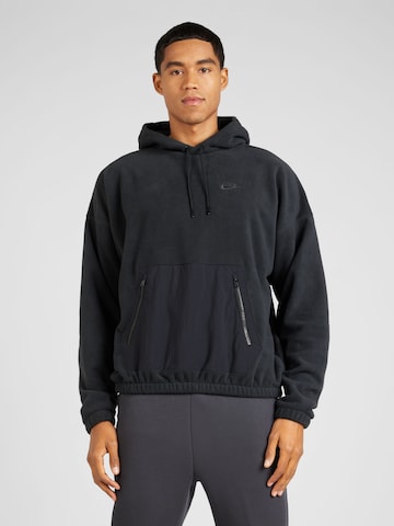 Nike Sportswear Bluzka sportowa 'CLUB+ Polar' w kolorze czarny: przód