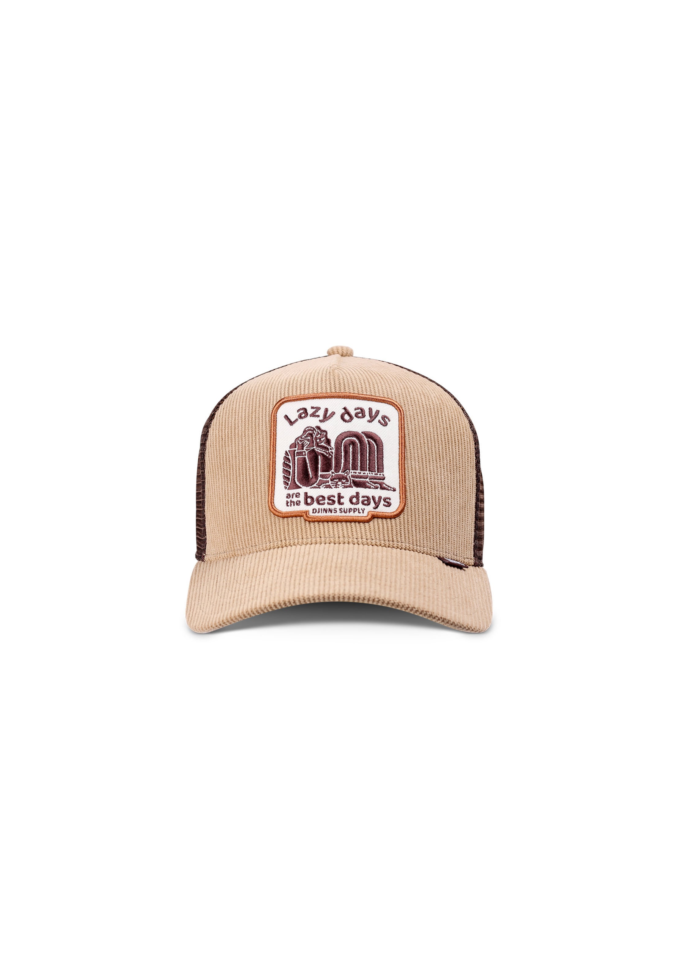 Casquette 'Lazy Days' DJINNS en beige