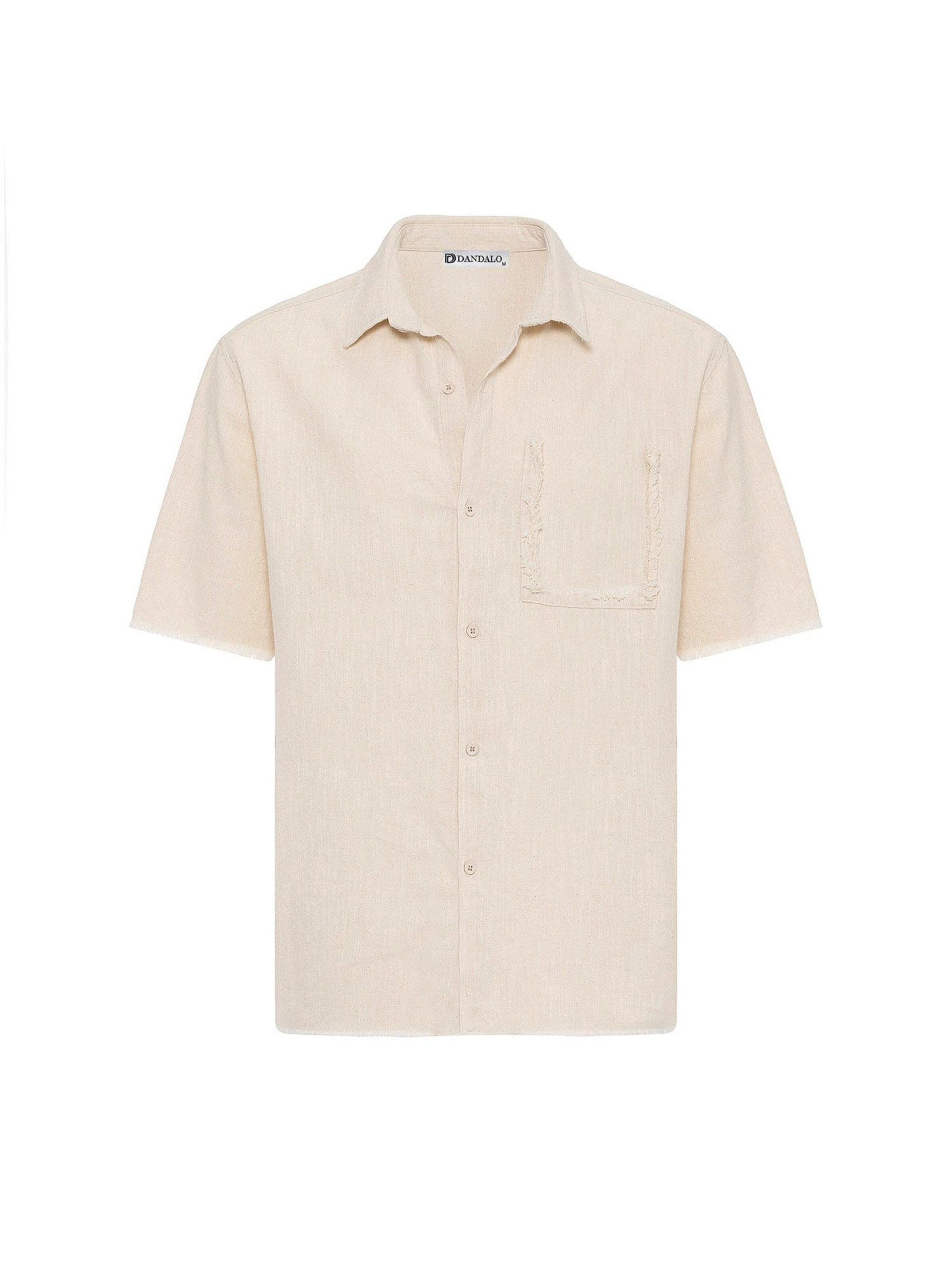 Dandalo Comfort Fit Skjorte i beige: forside