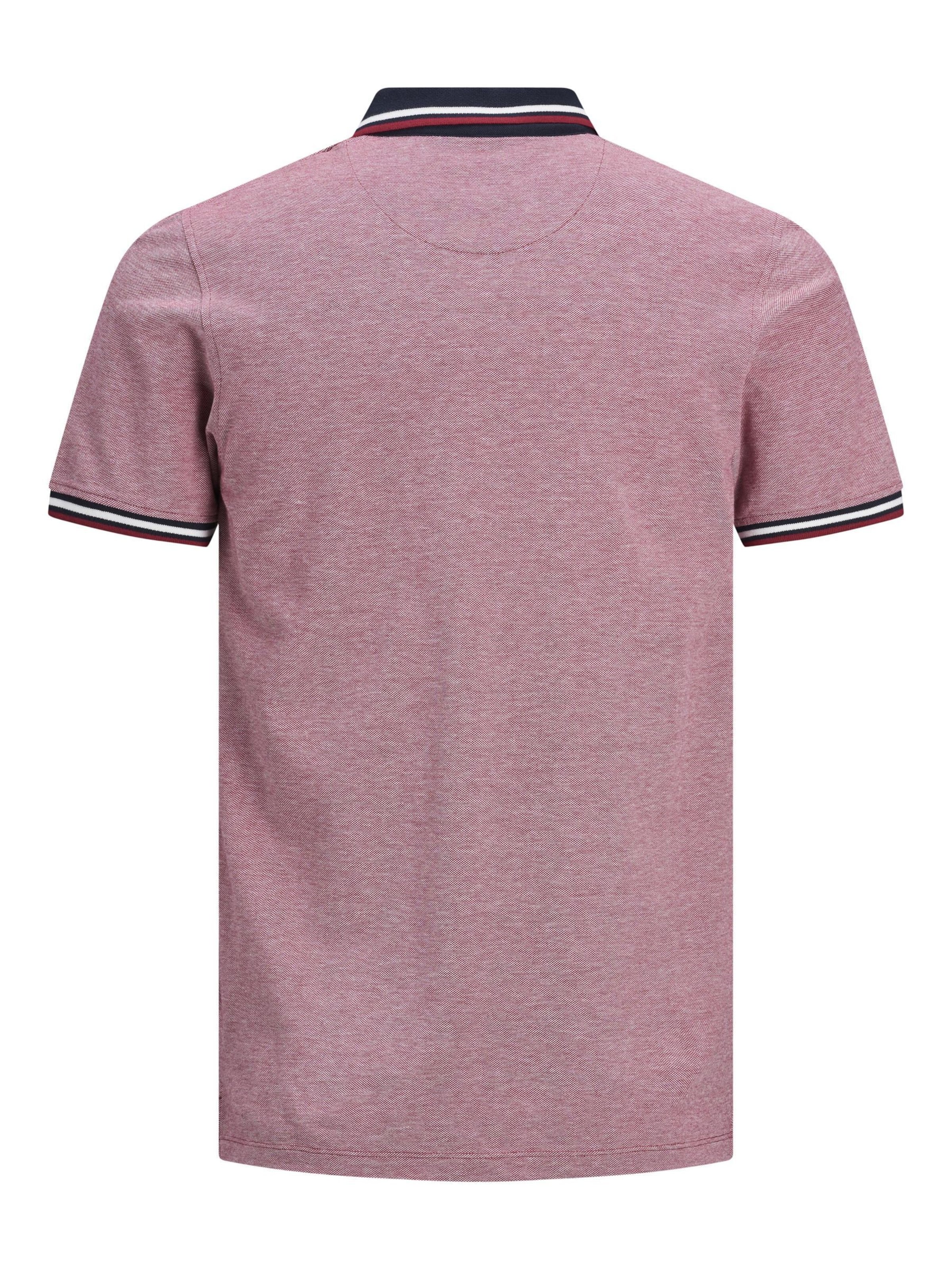 JACK & JONES Shirt 'Paulos' in Roze