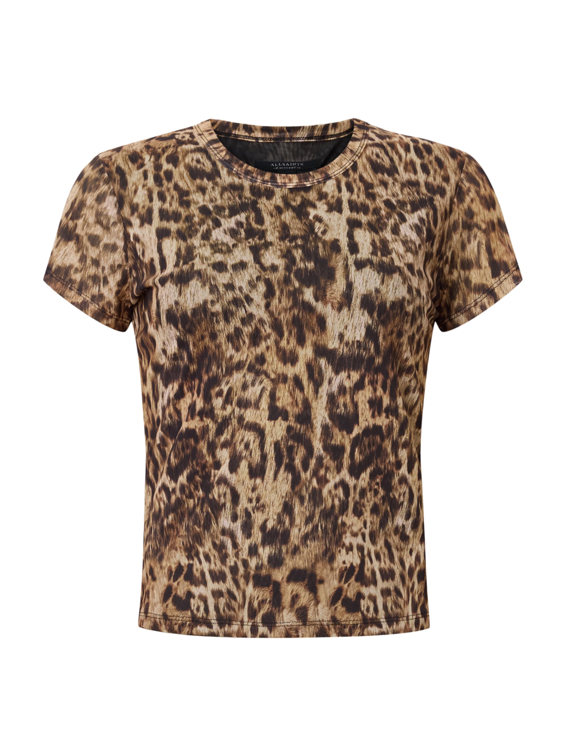 AllSaints Tričko 'ELLIE' – hnědá: přední strana