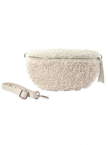 lePelou Fanny Pack 'EMMA' in Beige: front