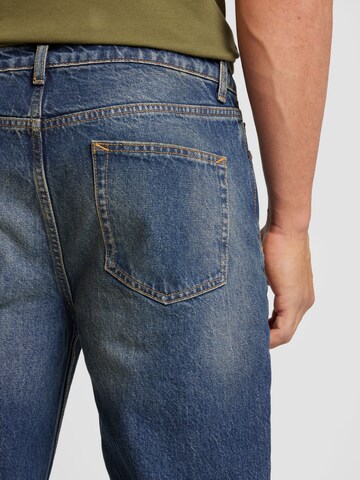 TOPMAN Regular Jeans in Blauw