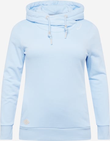 Ragwear Plus Sweatshirt 'GRIPY' in Blau: predná strana