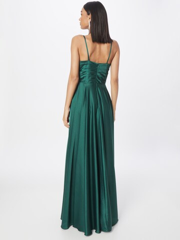 Robe de soirée mascara en vert