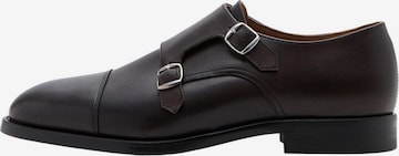 MANGO MAN Chelsea Boots 'Venecimk' in Brown: front