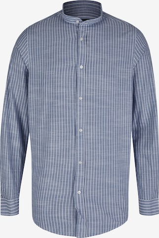 Coupe regular Chemise Steffen Klein en bleu : devant