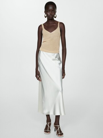 Tops en tricot 'KLING' MANGO en or