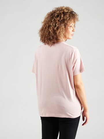 T-shirt Tommy Hilfiger Curve en rose